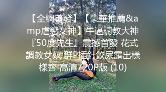 【全網首發】【豪華推薦&amp虐戀女神】牛逼調教大神『50度先生』震撼首發 花式調教女奴 群P插針飲尿露出樣樣齊 高清720P版 (10)