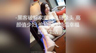 -黑客破解家庭网络摄像头 高颜值少妇 偷拍记录婚后幸福的性生活