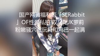 ✨国产网黄福利姬「SLRabbit」OF性爱私拍 双马尾JK萝莉粉嫩骚穴被玩具和鸡巴一起满足