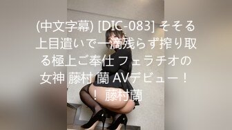 (中文字幕) [DIC-083] そそる上目遣いで一滴残らず搾り取る極上ご奉仕 フェラチオの女神 藤村 蘭 AVデビュー！！ 藤村蘭