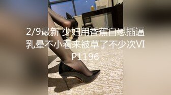 2/9最新 少妇用香蕉自慰插逼乳晕不小看来被草了不少次VIP1196