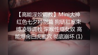 【高能淫奴调教】Mini大神 红色七夕特别篇 狗链肛塞束缚凌辱调教 深喉性瘾女奴 高能爆肏白虎蜜穴 彻底崩坏 (1)