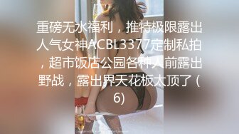 重磅无水福利，推特极限露出人气女神ACBL3377定制私拍，超市饭店公园各种人前露出野战，露出界天花板太顶了 (6)