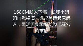 168CM新人下海！长腿小姐姐自慰操逼！翘起美臀假屌后入，灵活舌头舔屌，微毛骚穴骑乘位