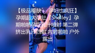 【极品稀缺❤️孕妇也疯狂】孕期超大孕肚『Shelley』孕期啪啪孕后乳汁喷射 第二弹 挤出乳汁四射 内射啪啪 户外露出