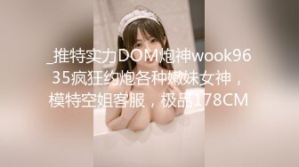 _推特实力DOM炮神wook9635疯狂约炮各种嫩妹女神，模特空姐客服，极品178CM